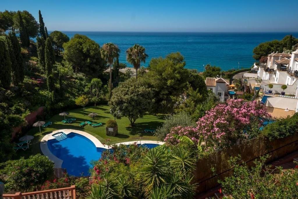 La Amapola, A Little Oasis With Sea View, 200 Meters From The Beach. ネルハ エクステリア 写真